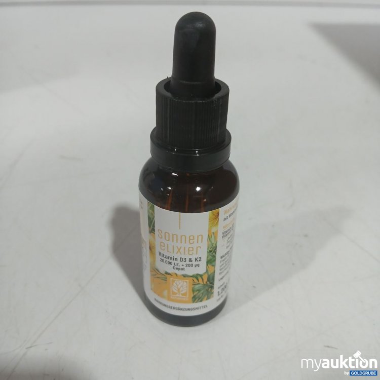 Artikel Nr. 932194 Artikel Nr. 932194: Sonnen Elixier Vitamin D3 & K2 200 µg 30ml