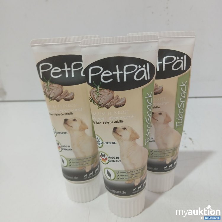 Artikel Nr. 933194: PetPäl TuboSnack Geflügelpaste 3er Set