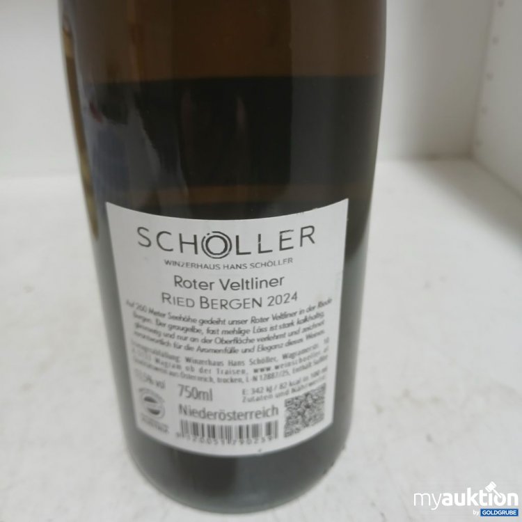 Artikel Nr. 969194: Schöller Roter Veltliner Ried Bergen 2024 750ml