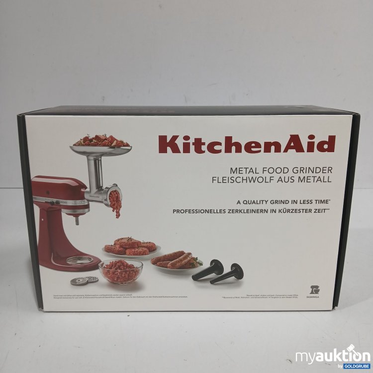 Artikel Nr. 972194 Artikel Nr. 972194: KitchenAid Fleischwolf aus Metall 5KSMMGA