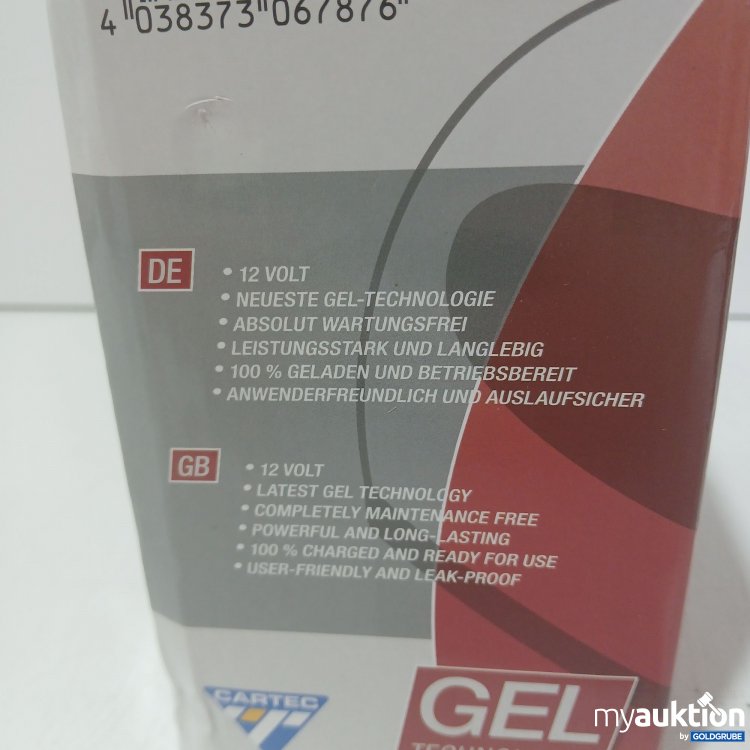 Artikel Nr. 989194 Artikel Nr. 989194: Cartec Motorradbatterie YTX14-BS