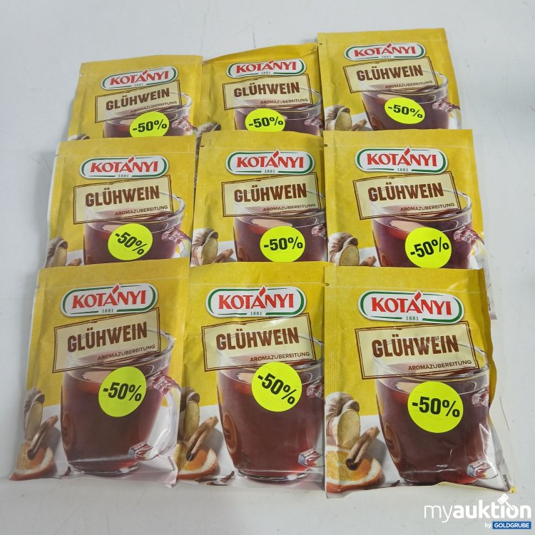 Artikel Nr. 399195: Kotanyi Glühwein Aromazubereitung 9x37g