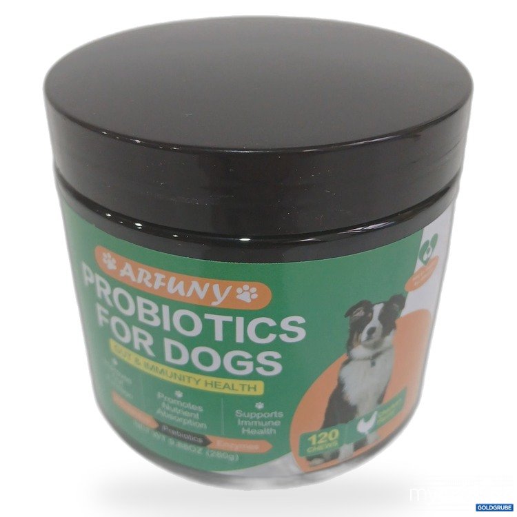 Artikel Nr. 444195 Artikel Nr. 444195: Arfunny Probiotics for dogs ,120 Chews ,Chicken Flavor