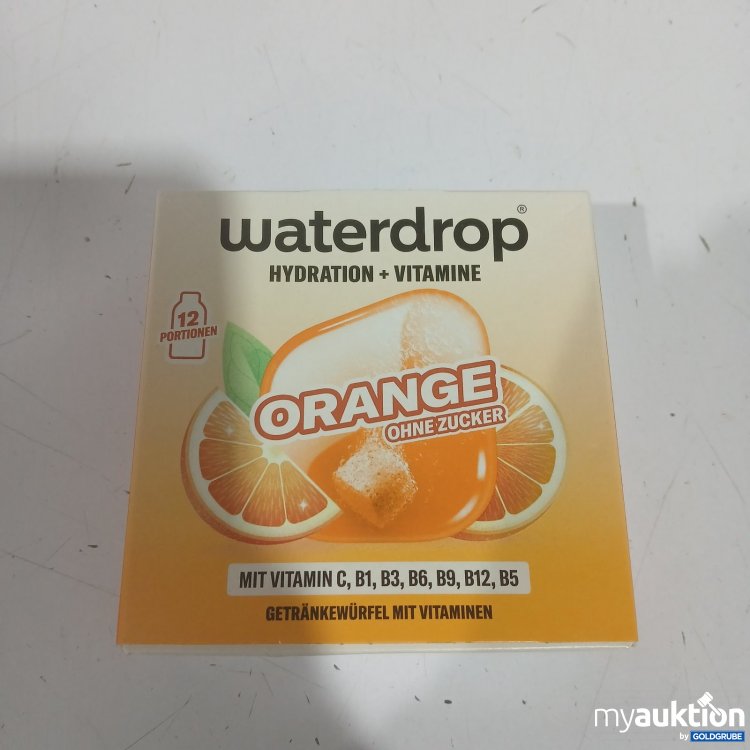 Artikel Nr. 477195: waterdrop Getränkewürfel Orange 12 Portionen