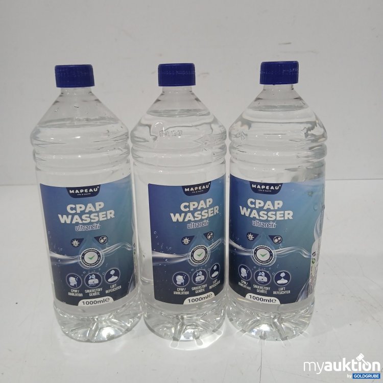 Artikel Nr. 478195 Artikel Nr. 478195: Mapeau CPAP Wasser ultrarein 1000 ml