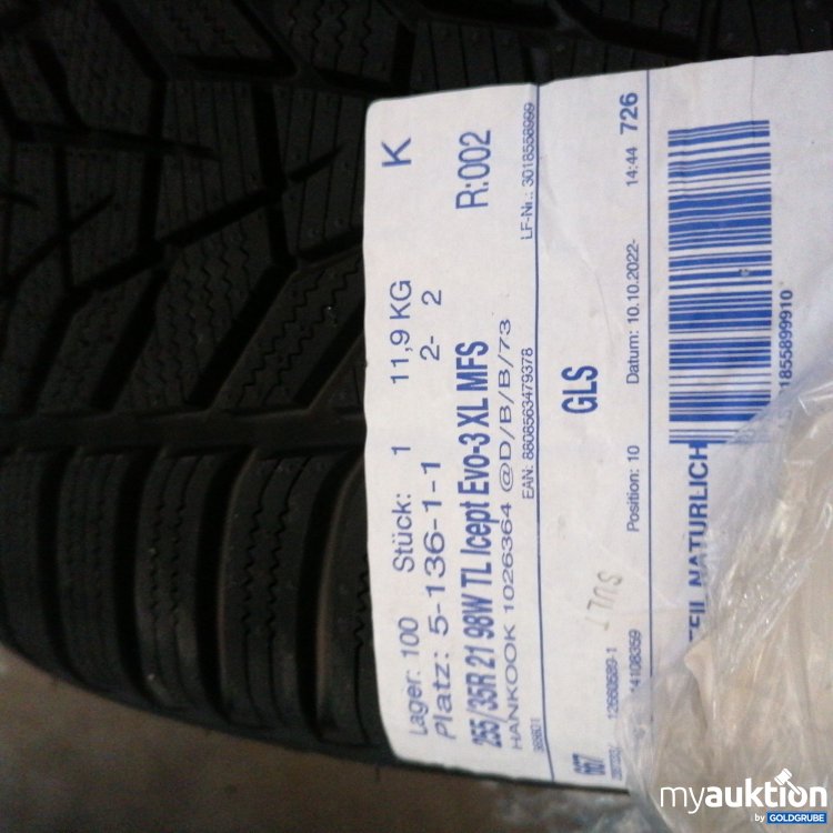 Artikel Nr. 509195 Artikel Nr. 509195: Hankook 255/35R21 M+S Reifen 1Stk