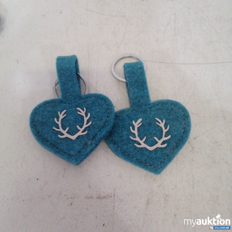 Artikel Nr. 719195: Lana Green Filz Schlüsselanhänger 2 Stück