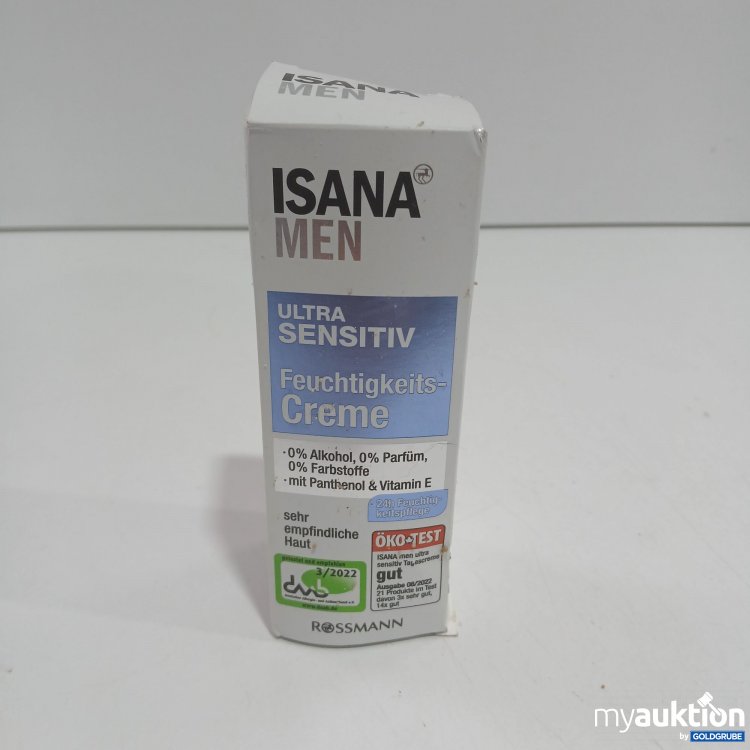 Artikel Nr. 814195 Artikel Nr. 814195: Isana Men Ultra Sensitiv Creme 75ml