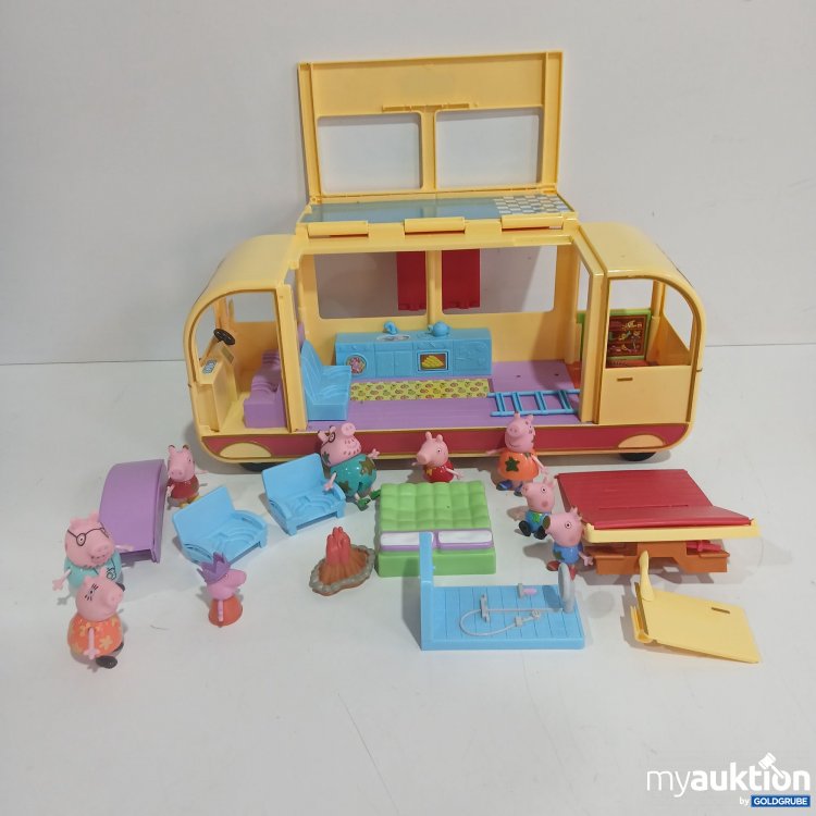 Artikel Nr. 832195 Artikel Nr. 832195: Peppa Pig Auto mit Zubehör laut Foto