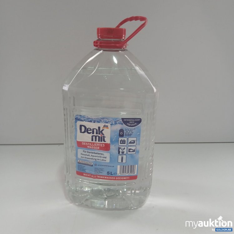 Artikel Nr. 852195: Denkmit Destilliertes Wasser 5l