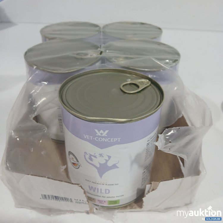 Artikel Nr. 873195: Vet Concept Hundefutter Wild 5x800g