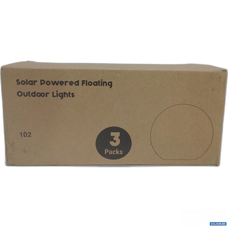 Artikel Nr. 882195: Solar Powered Floating Outdoor Lights 3Pack 