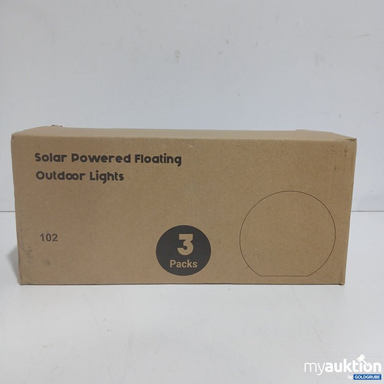 Artikel Nr. 882195: Solar Powered Floating Outdoor Lights 3Pack 