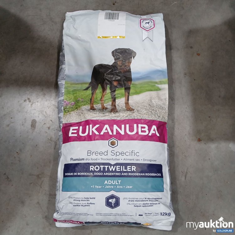 Artikel Nr. 885195 Artikel Nr. 885195: Eukanoba Breed Specific Rottweiler Adult 12kg