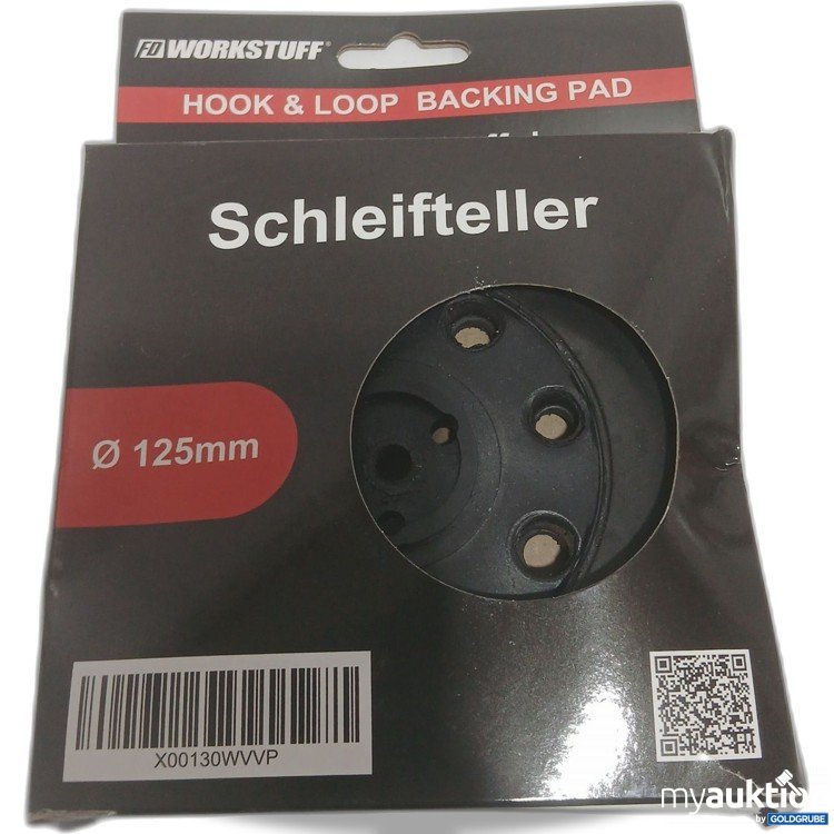 Artikel Nr. 887195 Artikel Nr. 887195: Workstuff Schleifteller 125mm