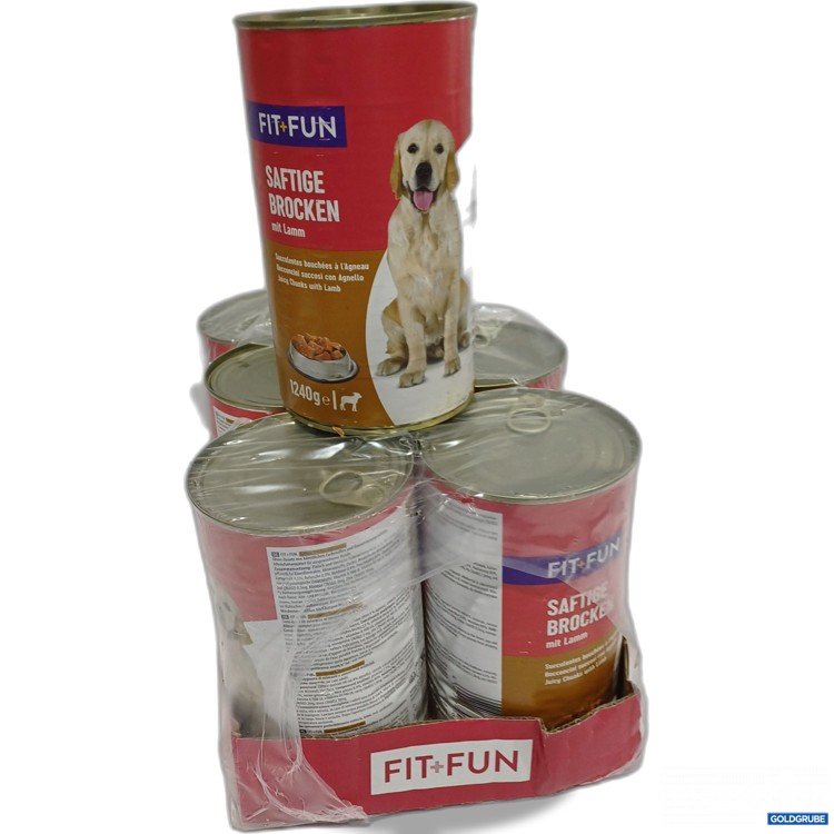 Artikel Nr. 897195: Fit+Fun Hundefutter 6x1240g