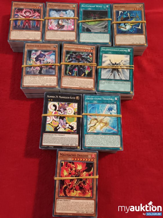 Artikel Nr. 907195: 1000 Yu Gi Oh Sammelkarten 
