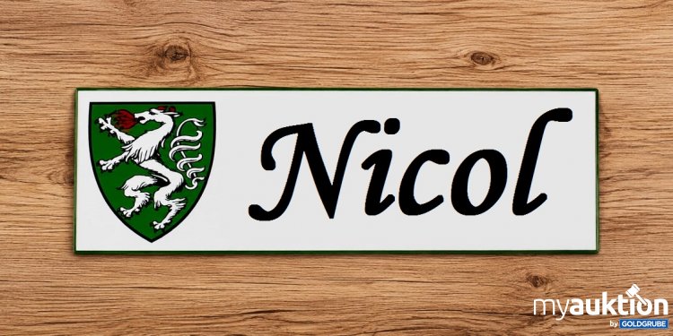 Artikel Nr. 937195: Blechschild 