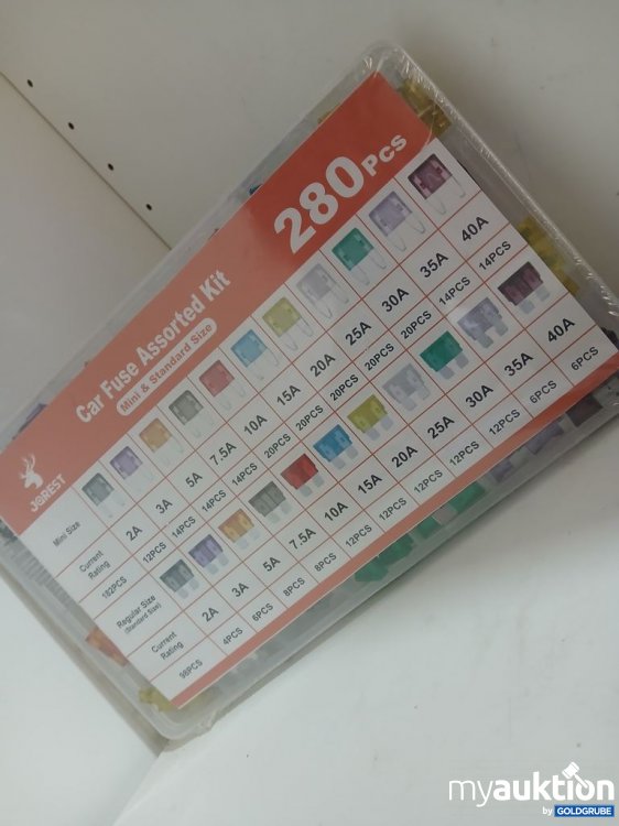Artikel Nr. 938195 Artikel Nr. 938195: Jasnet Car Fuse Assorted Kit 280 Pcs