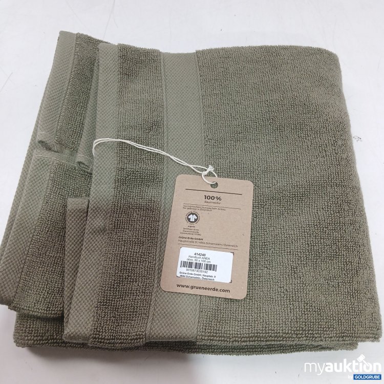 Artikel Nr. 959195: Grüneerde Handtuch ANEA olive 50x100cm 414240 