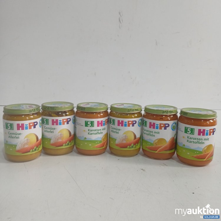 Artikel Nr. 985195: Diverse Hipp Babynahrung 6x190g