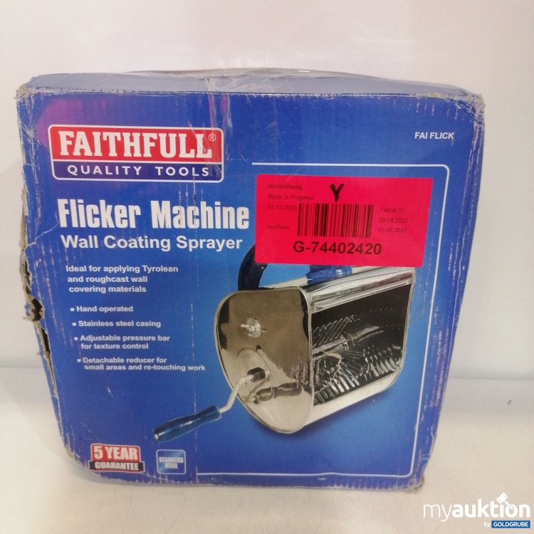 Artikel Nr. 431196: Faithfull Flicker Machine 