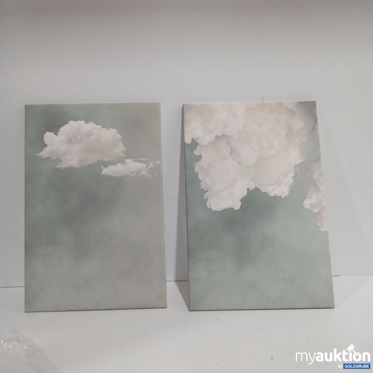 Artikel Nr. 446196: Leinwand Bild bedruckt 2x 60x40cm 