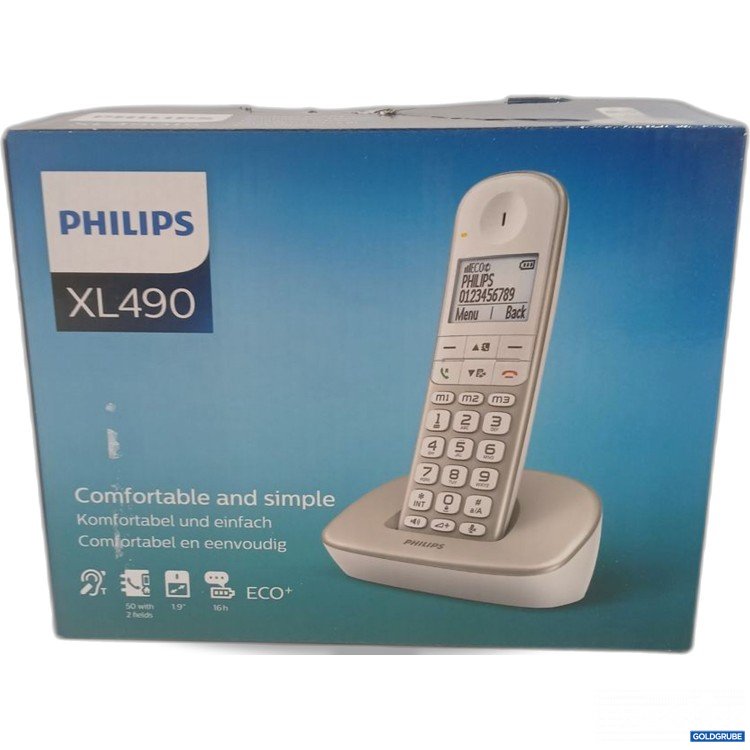 Artikel Nr. 447196 Artikel Nr. 447196: Philips XL490 Telefon