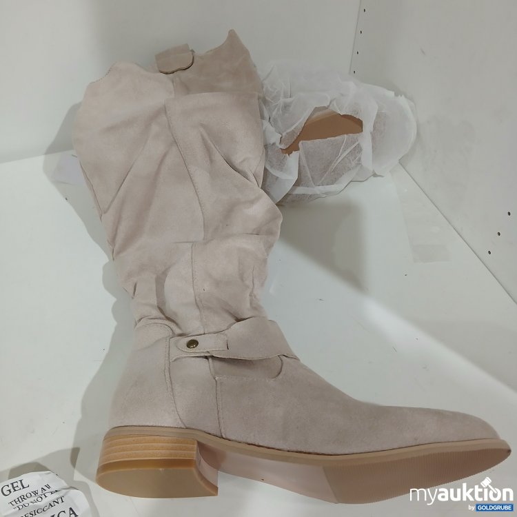 Artikel Nr. 464196: Stiefel beige Größe 39