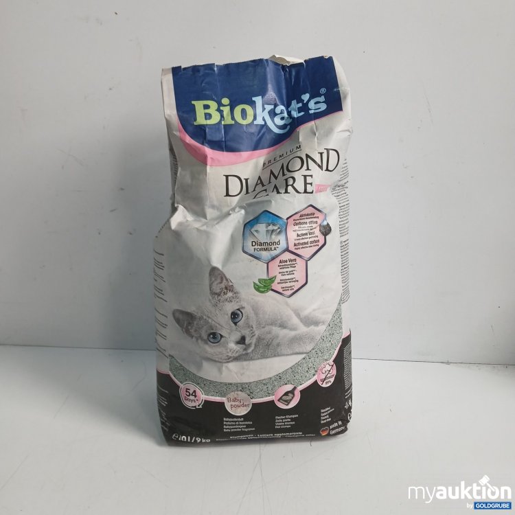 Artikel Nr. 467196 Artikel Nr. 467196: Biokats Biokat's Diamond Care Katzenstreu 9 kg