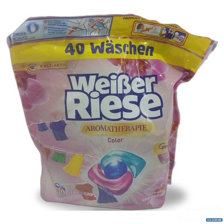 Artikel Nr. 471196: Weißer Riese 40 Wäschen Aromatherapie Color Trio Caps
