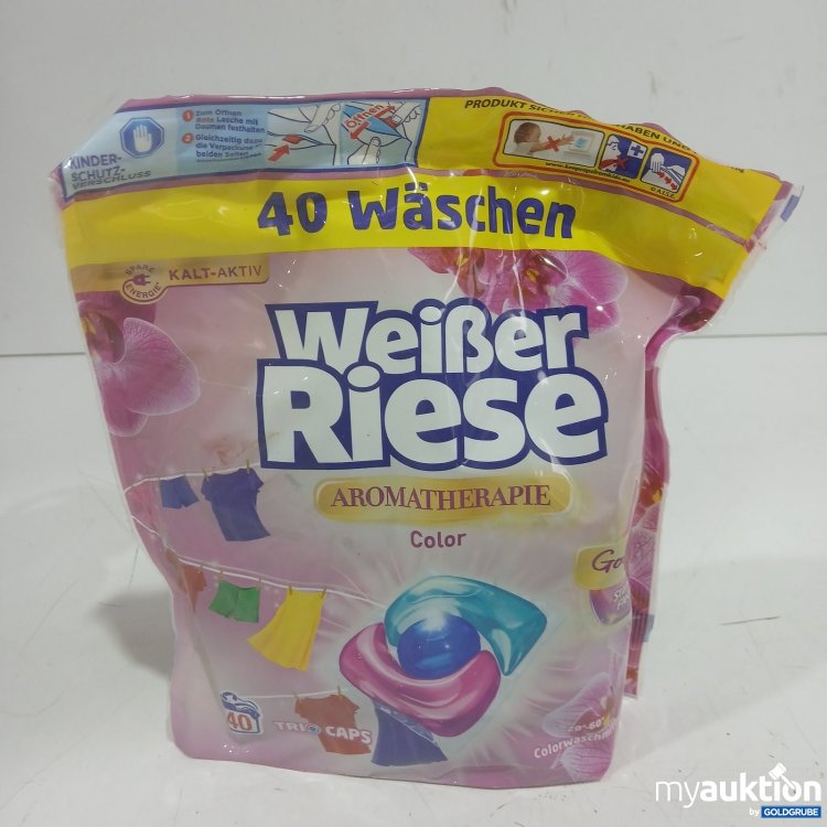 Artikel Nr. 471196: Weißer Riese 40 Wäschen Aromatherapie Color Trio Caps