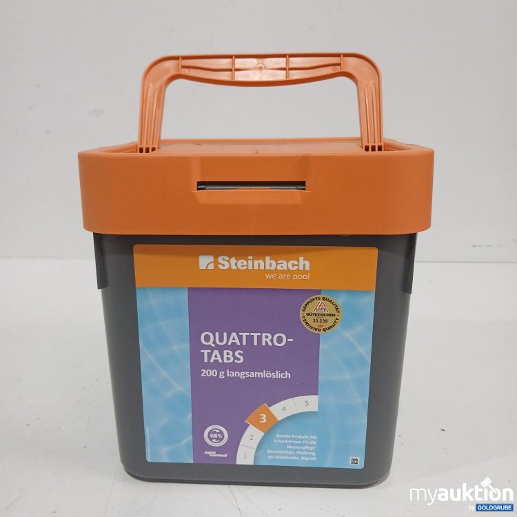 Artikel Nr. 472196 Artikel Nr. 472196: Steinbach Quattro-Tabs 200 g langsamlöslich 5kg