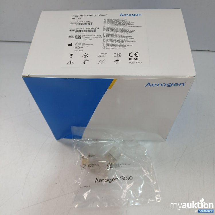 Artikel Nr. 479196: Aerogen Solo Nebuliser 25 Pack REF AG-AS3600