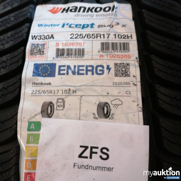 Artikel Nr. 509196 Artikel Nr. 509196: Hankook 225/65R17 M+S Reifen 1Stk