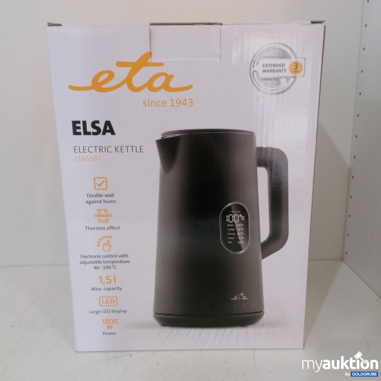 Artikel Nr. 661196 Artikel Nr. 661196: Eta Elsa Eta5597 Wasserkocher