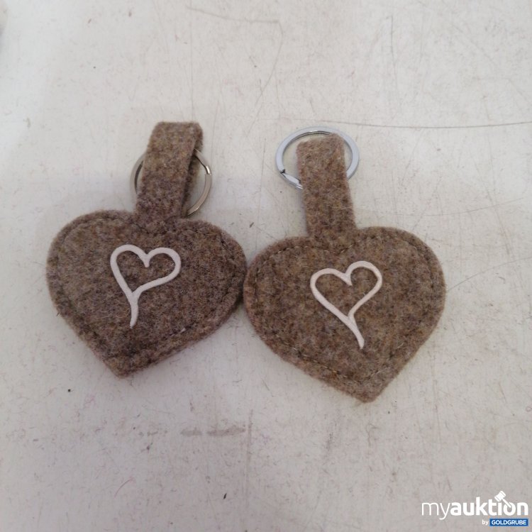 Artikel Nr. 719196 Artikel Nr. 719196: Lana Green Filz Schlüsselanhänger 2 Stück