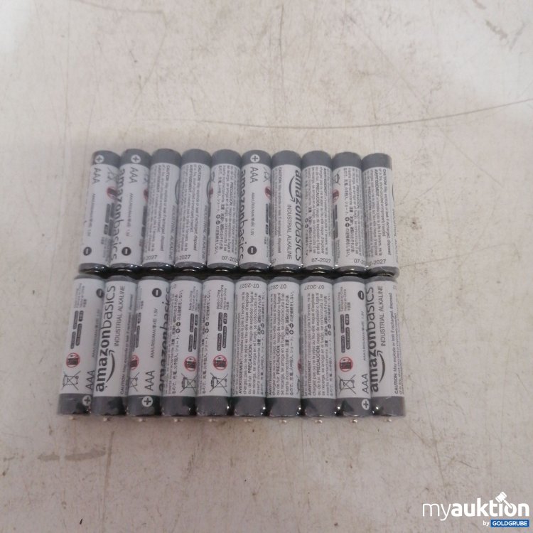 Artikel Nr. 721196: AAA Alkaline Batterien 2x 10 Stück 