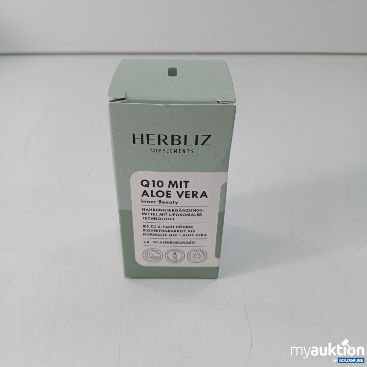 Artikel Nr. 794196 Artikel Nr. 794196: Herbliz Q10 mit Aloe Vera 10ml