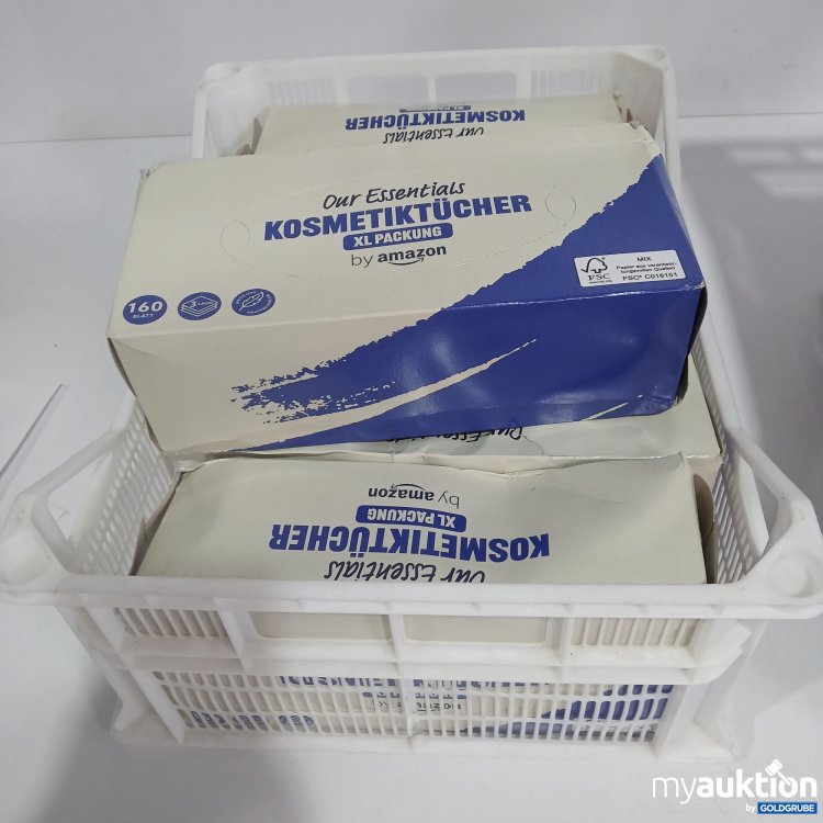 Artikel Nr. 822196 Artikel Nr. 822196: Amazon Kosmetiktücher XL Packung je 160Stk