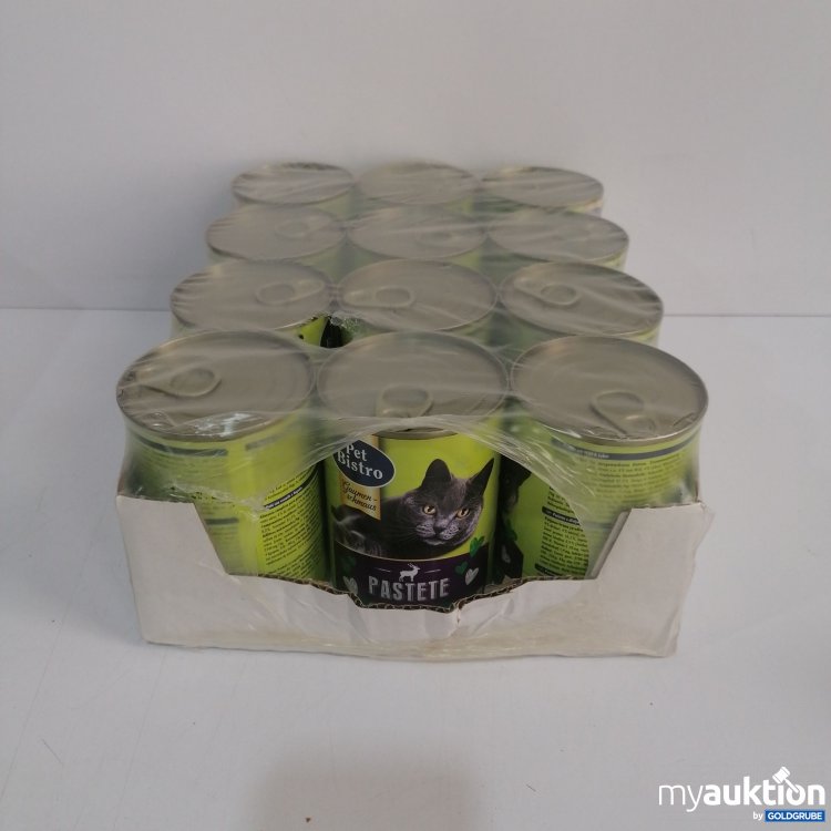 Artikel Nr. 836196: Pet Bistro Katze Pastete Wild und Leber 12x400g
