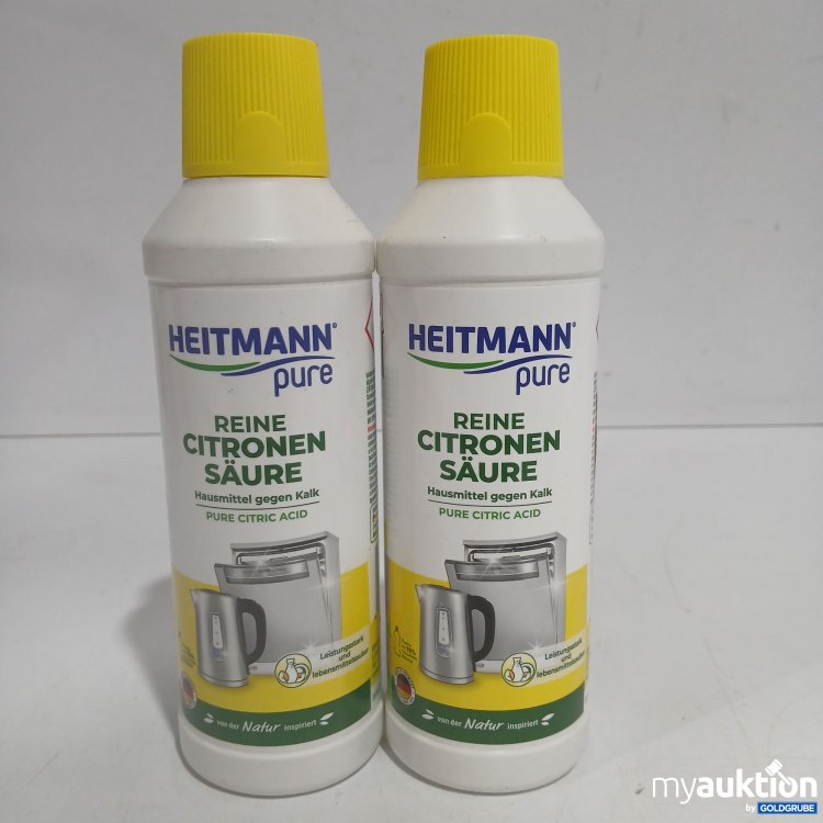 Artikel Nr. 876196 Artikel Nr. 876196: Heitmann Pure Reine Citronen Säure je 500ml