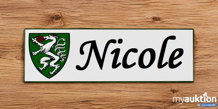 Artikel Nr. 937196: Blechschild 