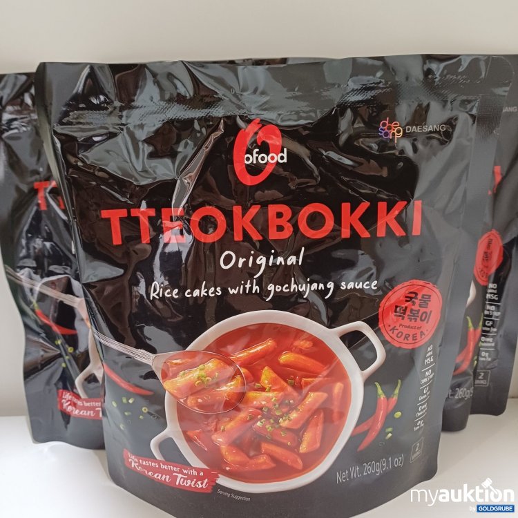 Artikel Nr. 942196 Artikel Nr. 942196: Ofood Tteokbokki Original 3 x 260 g