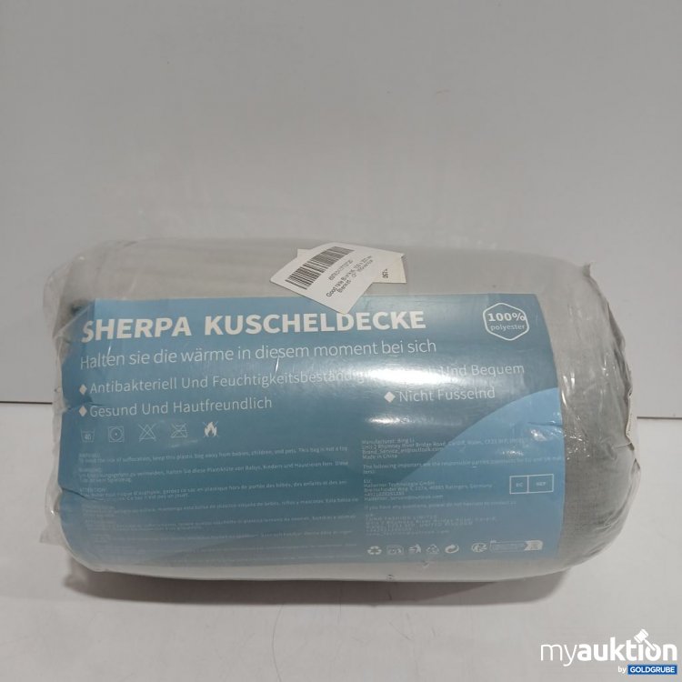 Artikel Nr. 963196: Sherpa Kuscheldecke grau