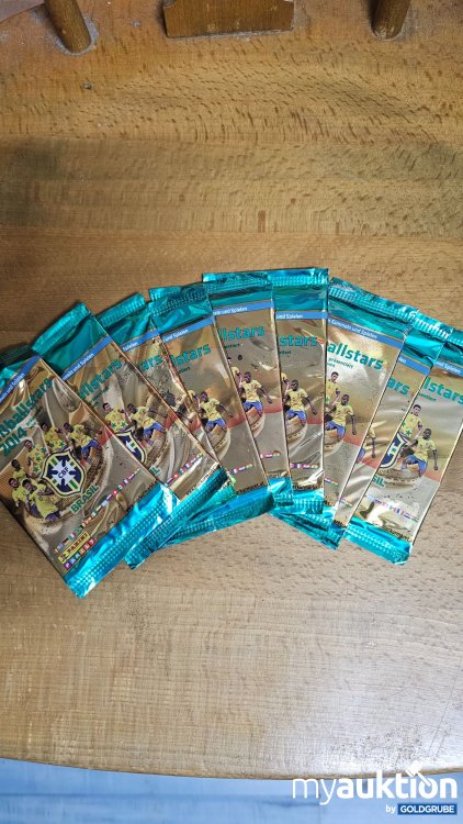 Artikel Nr. 397197: Sammelkarten Fußballstars 9 Packungen zu 4Stk.