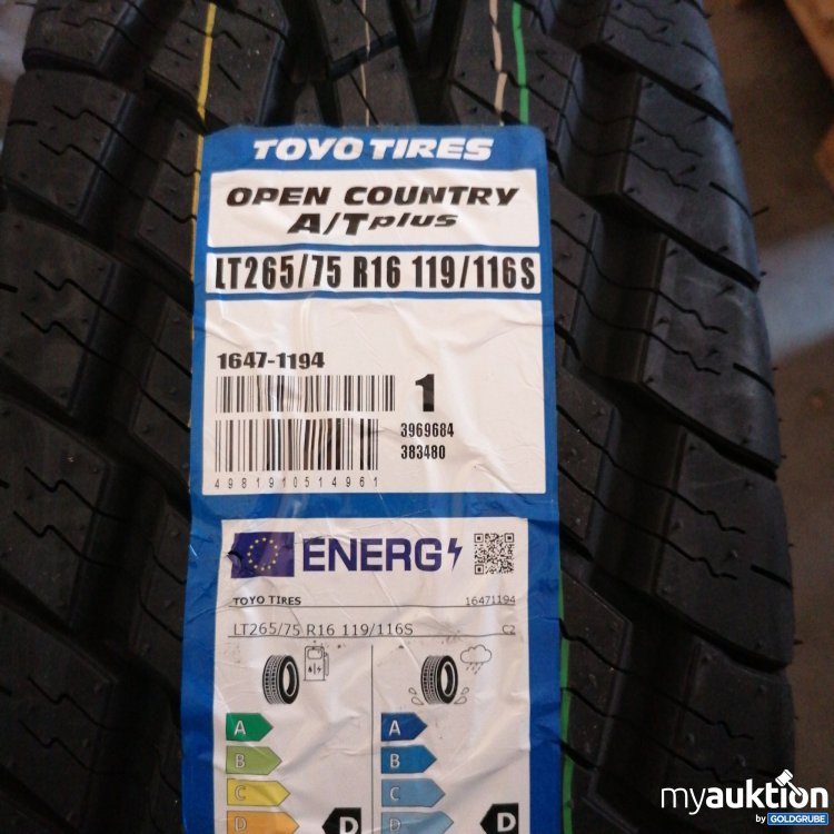 Artikel Nr. 509197 Artikel Nr. 509197: Toyo Tires 265/75R16 Reifen 1Stk