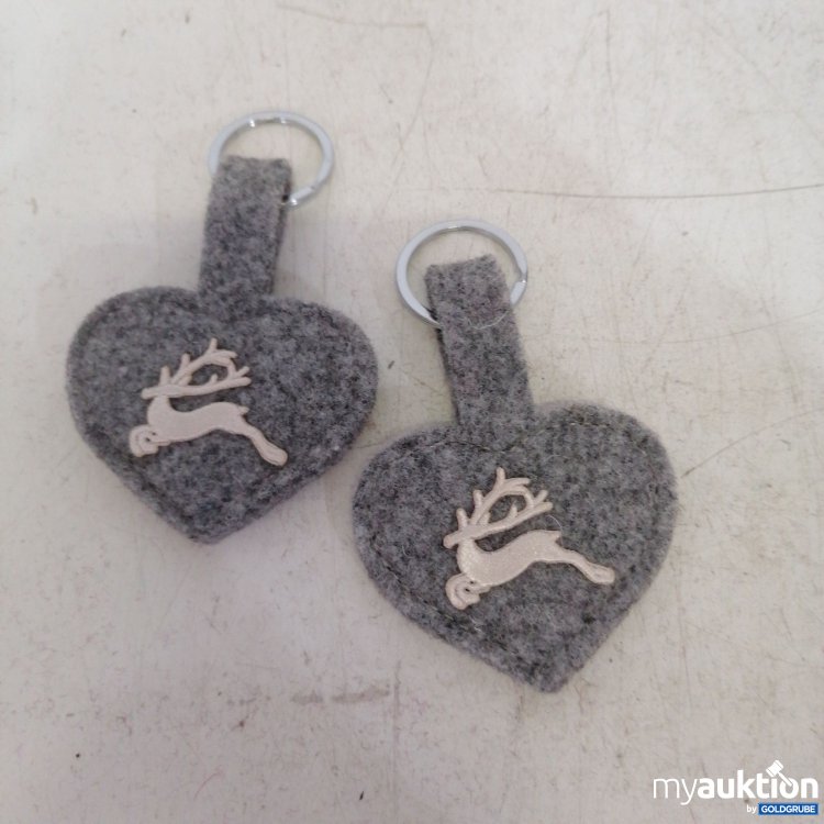 Artikel Nr. 719197: Lana Green Filz Schlüsselanhänger 2 Stück