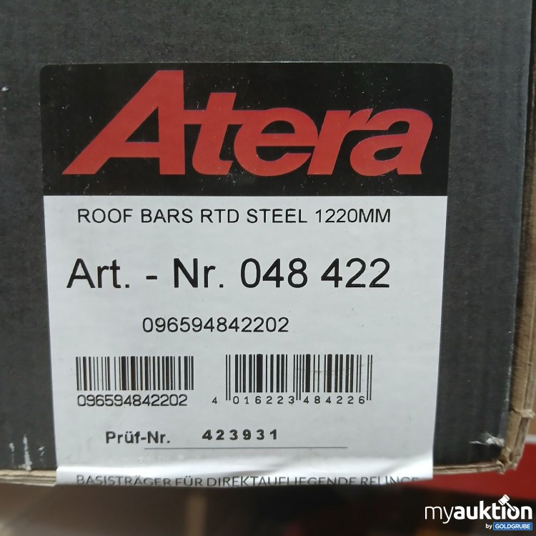 Artikel Nr. 816197 Artikel Nr. 816197: Atera Roof Bars RTD Steel 1220mm