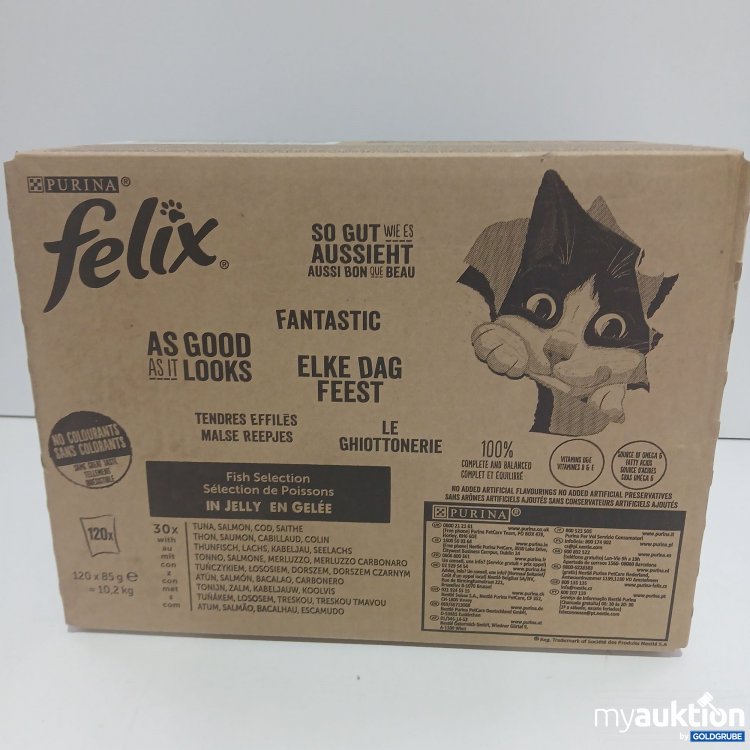 Artikel Nr. 826197 Artikel Nr. 826197: Felix Katzenfutter 120x85g